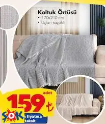 KOLTUK ÖRTÜSÜ 170X210 CM